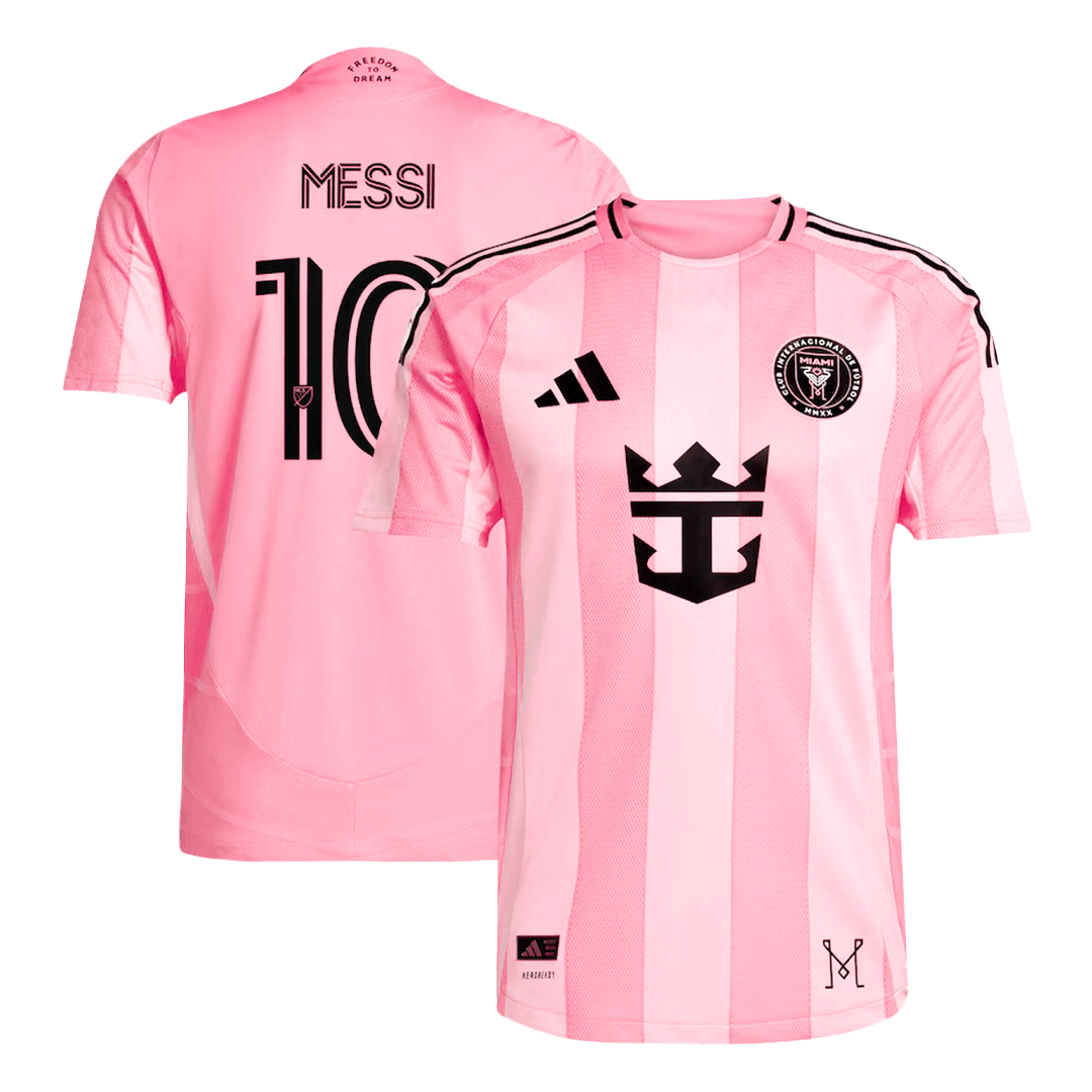 Authentic MESSI #10 Soccer Jersey Inter Miami Home Shirt 2025