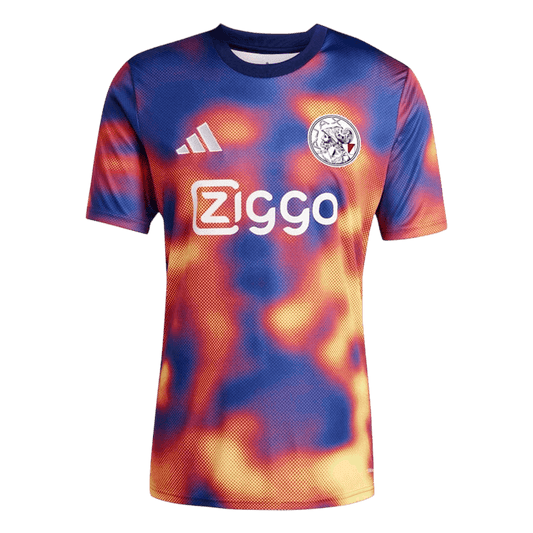Ajax Pre-Match Soccer Jersey 2025/26 Colorful