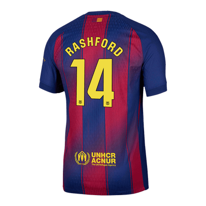 Μπαρτσελόνα φανέλα Εντός 2025/26 RASHFORD #14 - Match Version