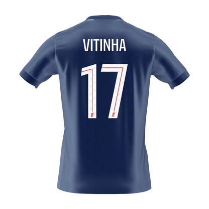 PSG φανέλα Εντός 2025/26 VITINHA #17 - Premium