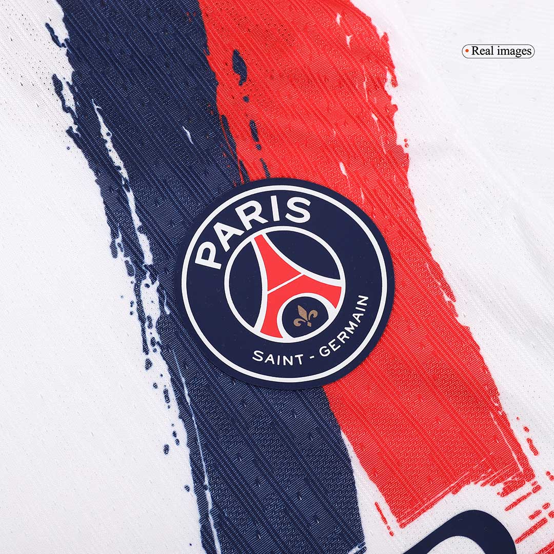 PSG Authentic O.DEMBÉLÉ #10 Soccer Jersey PSG Away Shirt 2024/25 - UCL