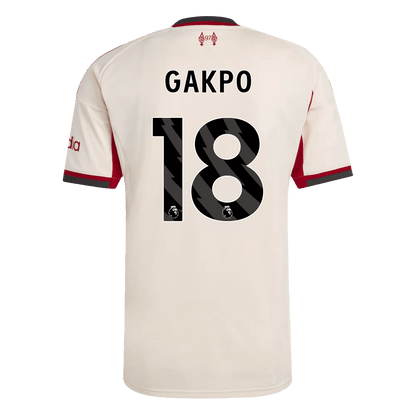 Λίβερπουλ φανέλα Εκτός 2025/26 GAKPO #18