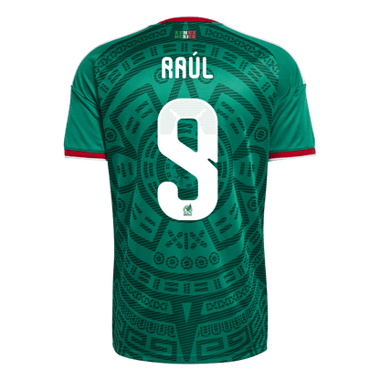 Raúl #9 Mexico Home Soccer Jersey World Cup 2026