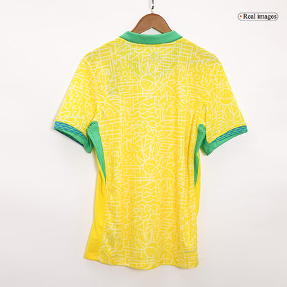 Αυθεντική φανέλα ποδοσφαίρου Jersey Brazil Brazil 2024