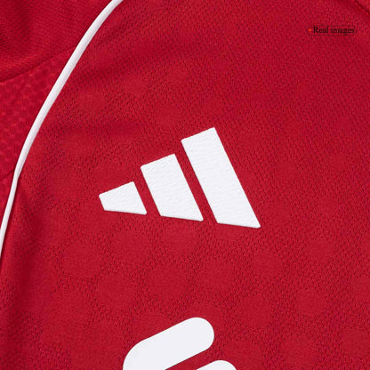 ISAK #9 Liverpool Home Authentic Soccer Jersey 2025/26