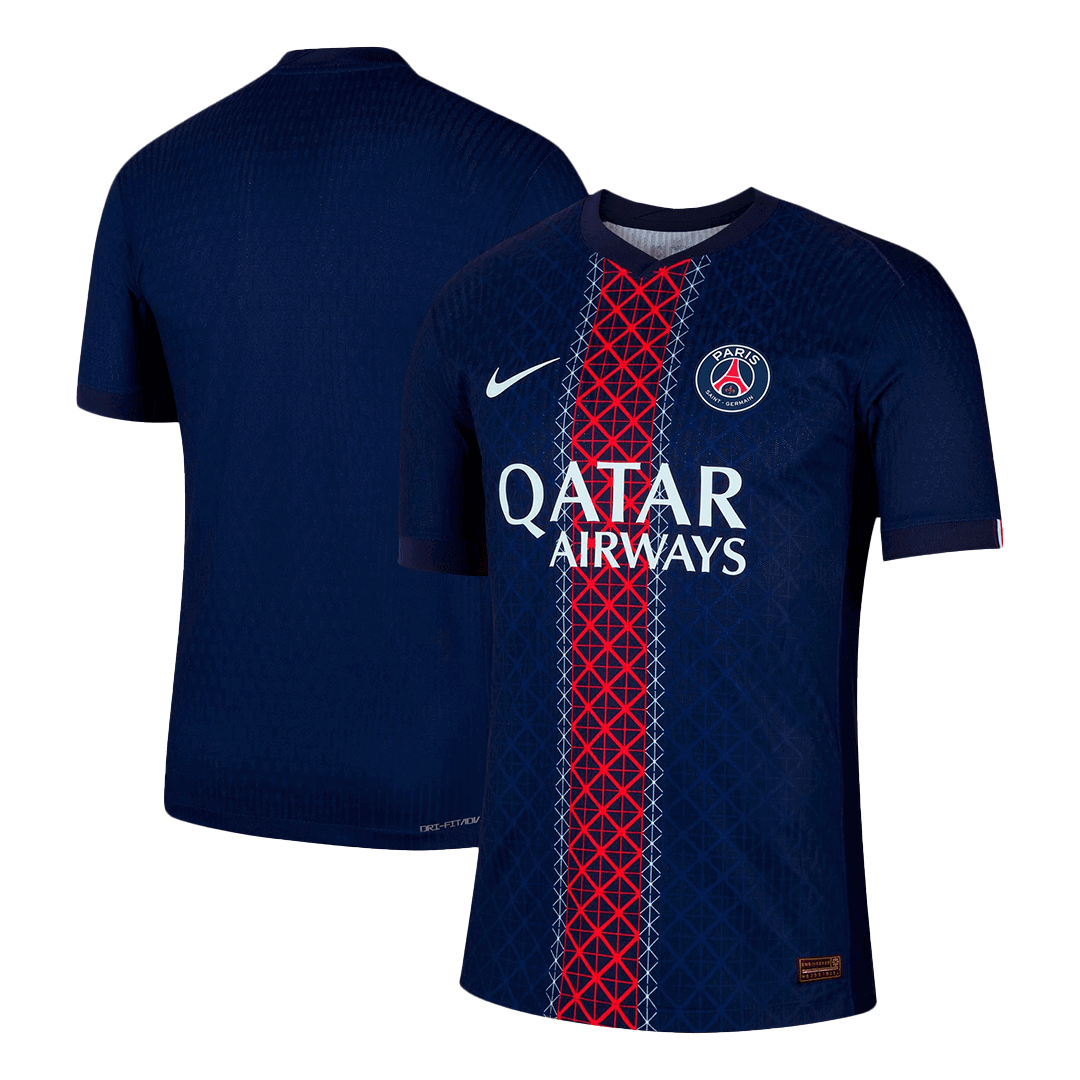 Αυθεντική φανέλα ποδοσφαίρου PSG γηπέδου 2025/26