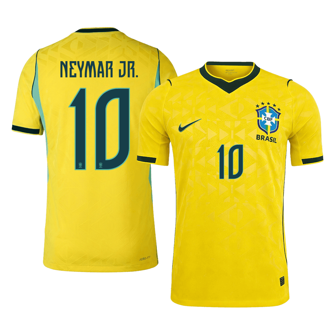 Βραζιλία φανέλα Εντός Παγκόσμιο Κύπελλο 2026 NEYMAR JR. #10 - Match Version