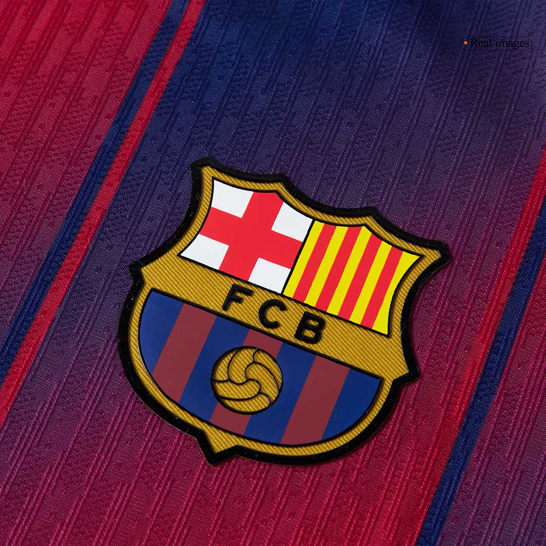 RAPHINHA #11 Barcelona Home Authentic Soccer Jersey 2025/26