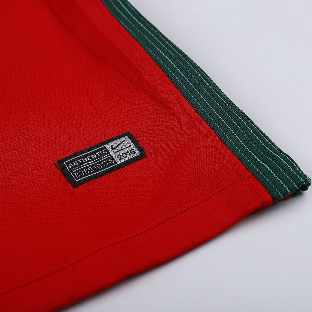 Retro 2016 Portugal Home Soccer Jersey