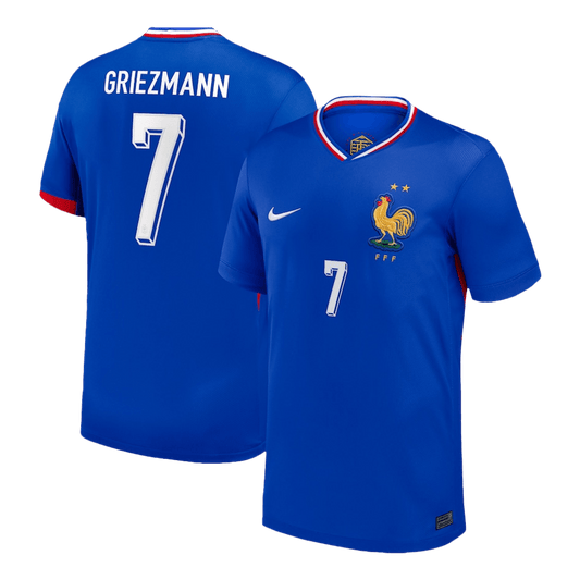 GRIEZMANN #7 Εντός Έδρας Προσαρμοσμένη Φανέλα Ποδοσφαίρου Γαλλίας 2024