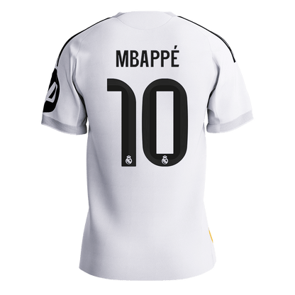 MBAPPÉ #10 Real Madrid Home Authentic Soccer Jersey 2025/26