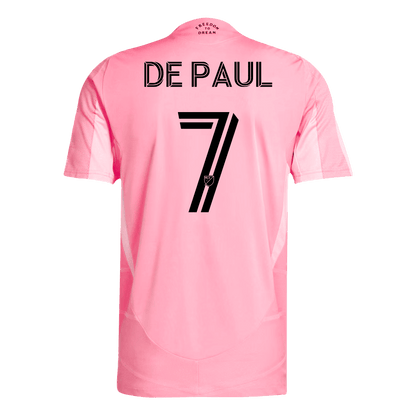 Inter Miami CF DE PAUL #7 Εντός Έδρας Αυθεντική Φανέλα Ποδοσφαίρου 2025