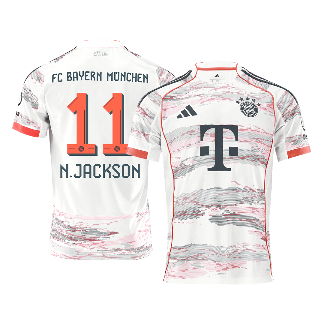 Μπάγερν Μονάχου φανέλα Εκτός 2025/26 N.JACKSON #11