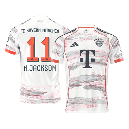 Μπάγερν Μονάχου φανέλα Εκτός 2025/26 N.JACKSON #11
