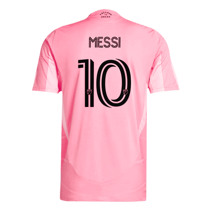 Αυθεντική φανέλα MESSI #10 Soccer Jersey Inter Miami CF Home 2025