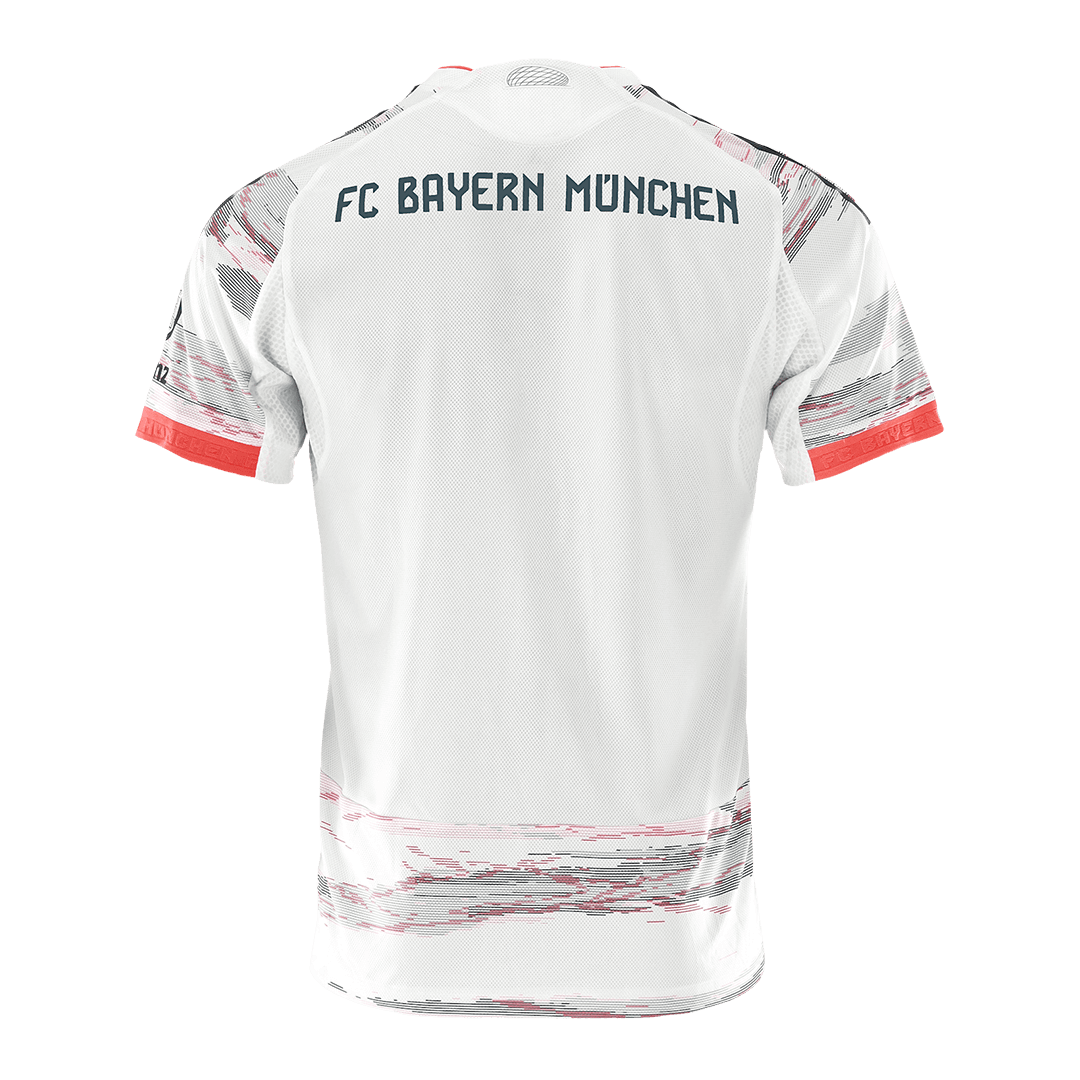 Αυθεντική ποδοσφαιρική φανέλα Bayern Munich εκτός έδρας 2025/26