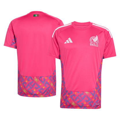 Mexico Goalkeeper Soccer Jersey World Cup 2026 Pink