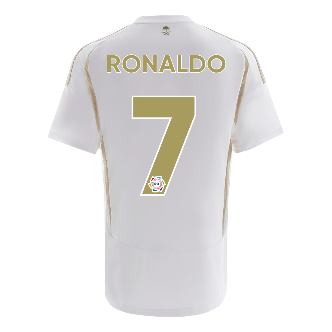 RONALDO #7 Προσαρμοσμένη φανέλα ποδοσφαίρου Al Nassr Third Away 2024/25