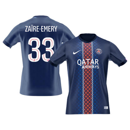 PSG φανέλα Εντός 2025/26 ZAïRE EMERY #33 - Premium