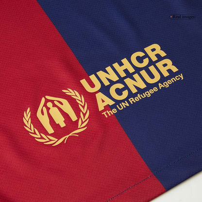 Gift-Barcelona Home Soccer Jersey 2024/25