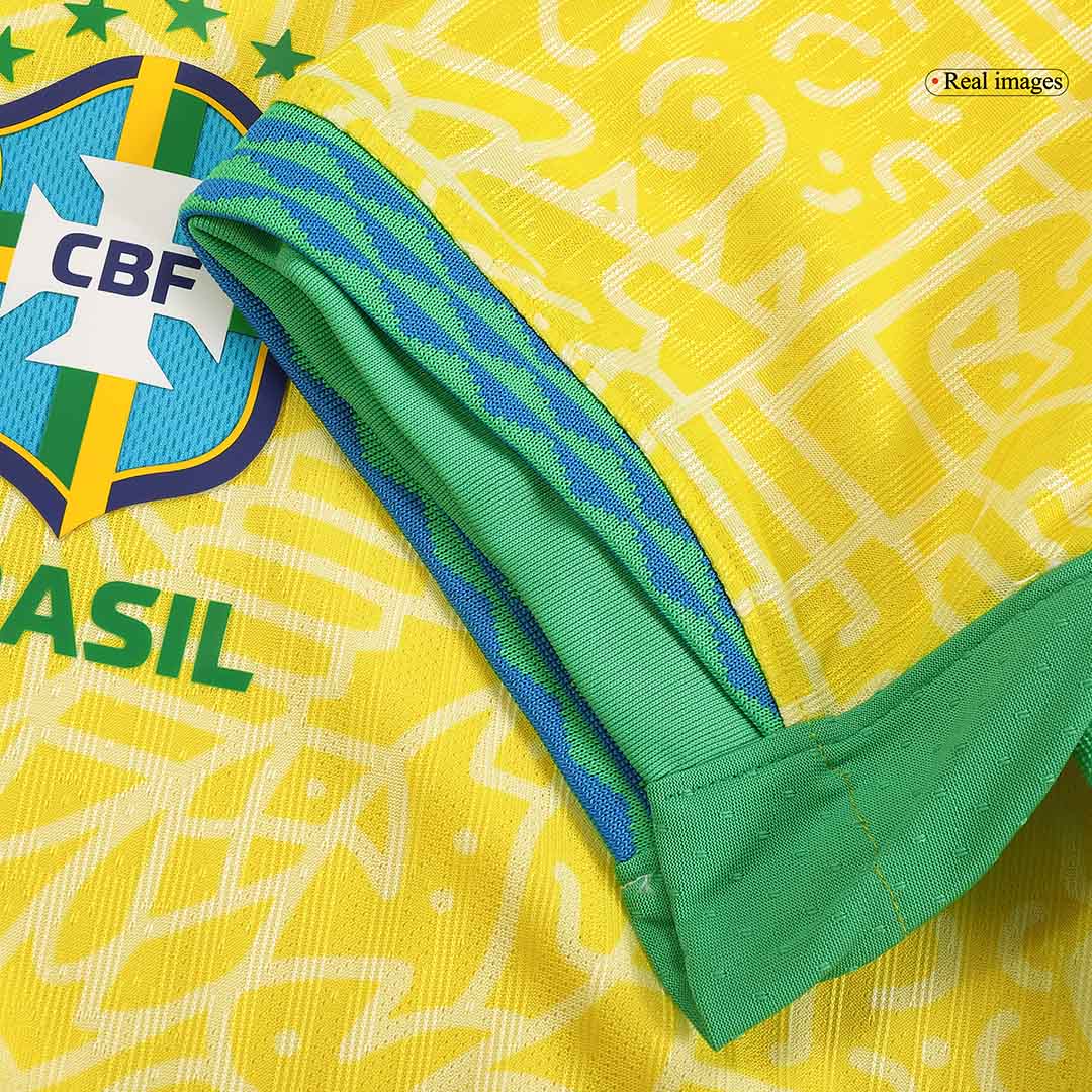 Αυθεντική φανέλα ποδοσφαίρου Jersey Brazil Brazil 2024