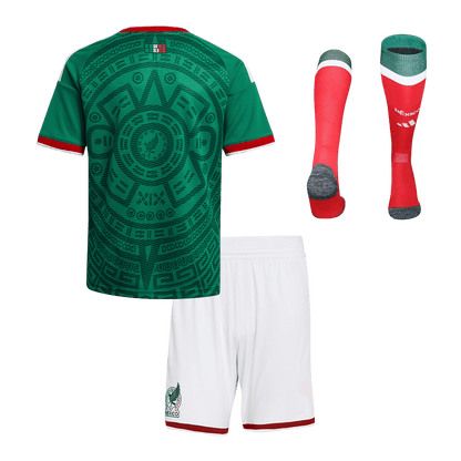 Mexico Home Kids Soccer Jerseys Full Kit 2025/26