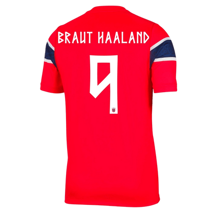 Νορβηγία φανέλα Εντός Παγκόσμιο Κύπελλο 2026 BRAUT HAALAND #9