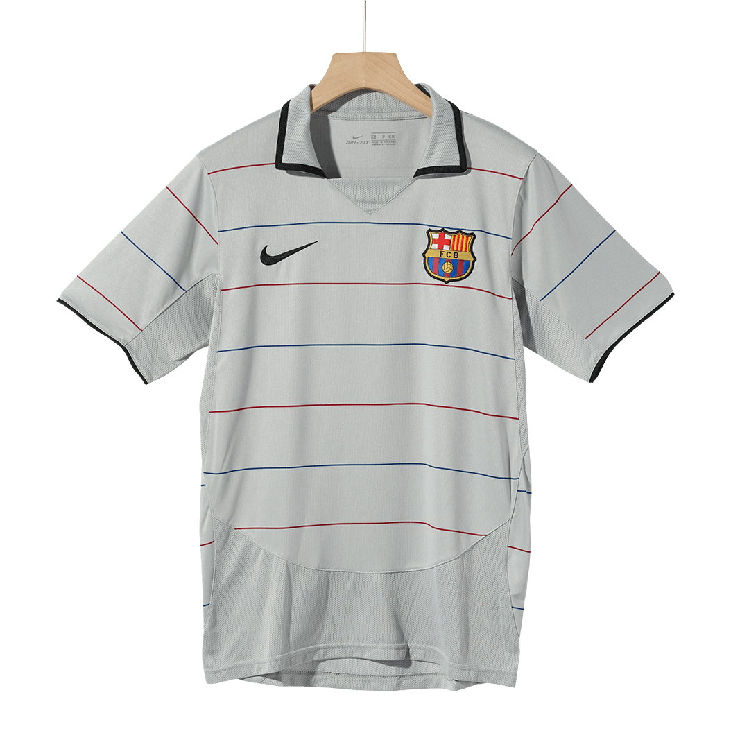 Ρετρό φανέλα Barcelona Εκτός έδρας ποδοσφαίρου 2003/04