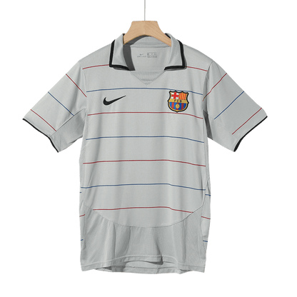 Ρετρό φανέλα Barcelona Εκτός έδρας ποδοσφαίρου 2003/04