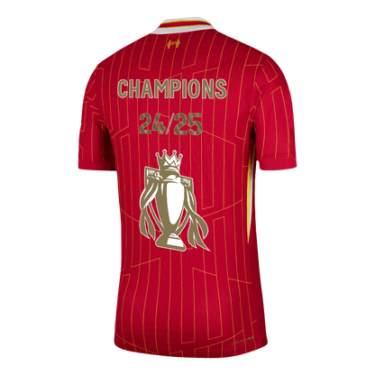 Αυθεντική ποδοσφαιρική φανέλα CHAMPIONS 24/25, εντός έδρας φανέλα Liverpool 2024/25