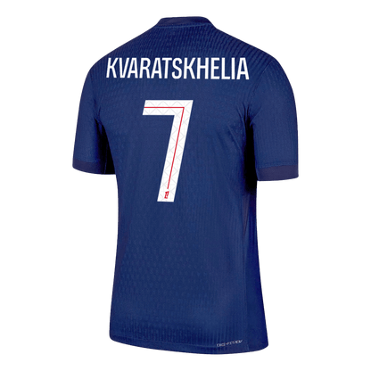 PSG φανέλα Εντός 2025/26 KVARATSKHELIA #7 - Match Version