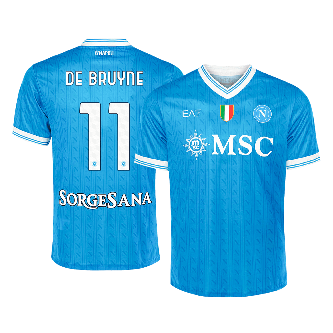 Νάπολι φανέλα Εντός 2025/26 DE BRUYNE #11