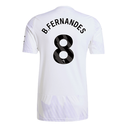B.FERNANDES #8 Manchester United Away Soccer Jersey 2025/26