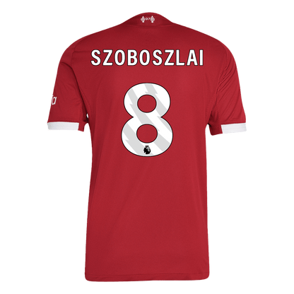 Λίβερπουλ φανέλα Εντός 2025/26 SZOBOSZLAI #8 - Match Version