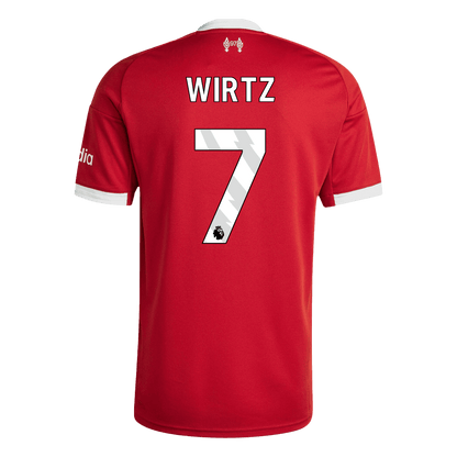 WIRTZ #7 Liverpool Εντός Έδρας Φανέλα Ποδοσφαίρου 2025/26