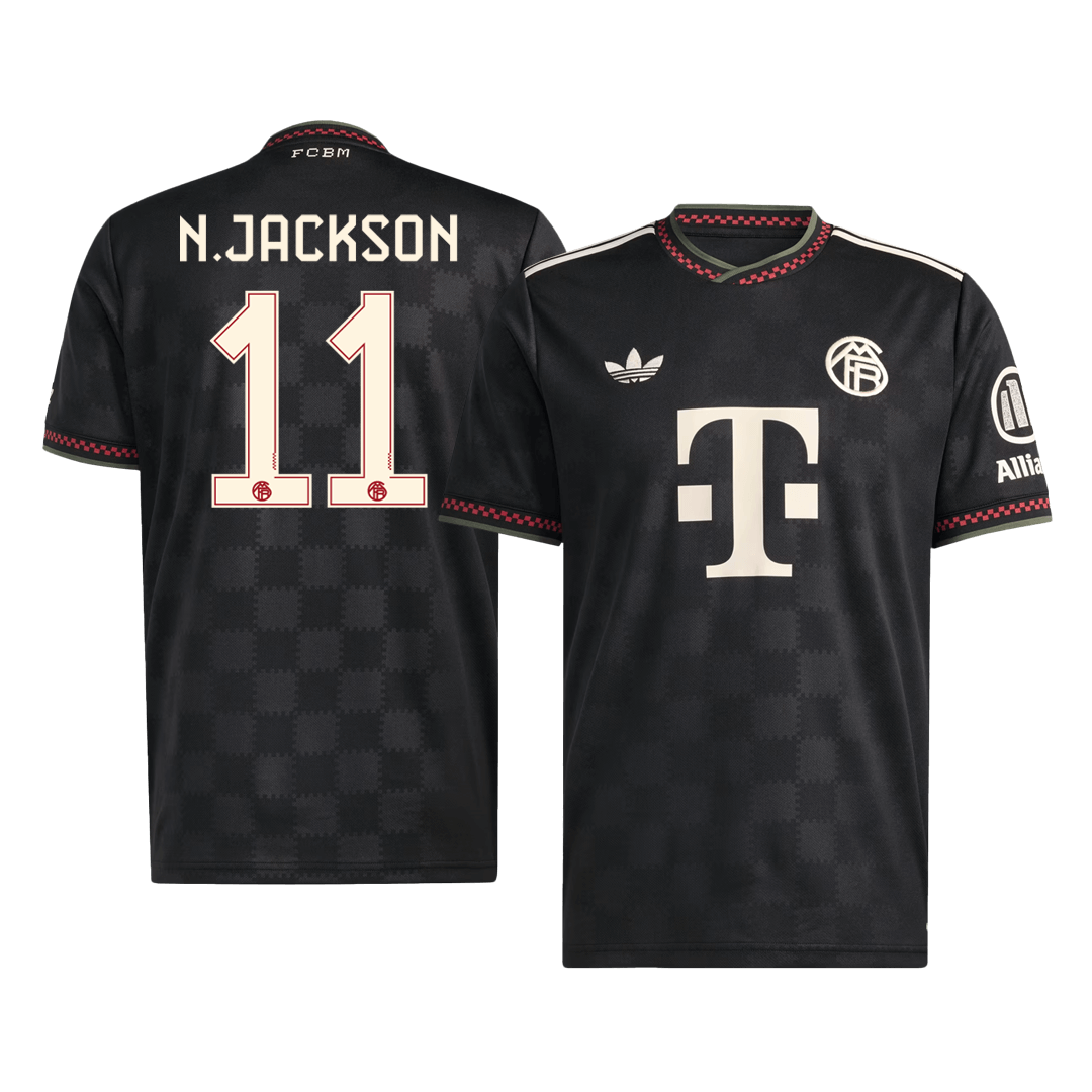 Μπάγερν Μονάχου φανέλα 3η φανέλα 2025/26 N.JACKSON #11