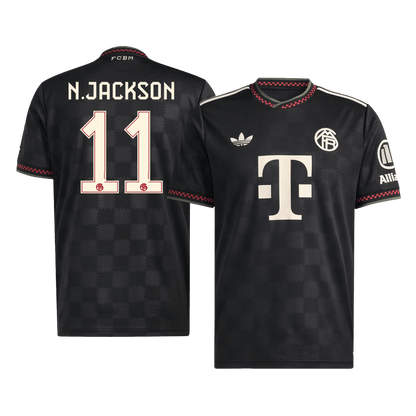 Μπάγερν Μονάχου φανέλα 3η φανέλα 2025/26 N.JACKSON #11