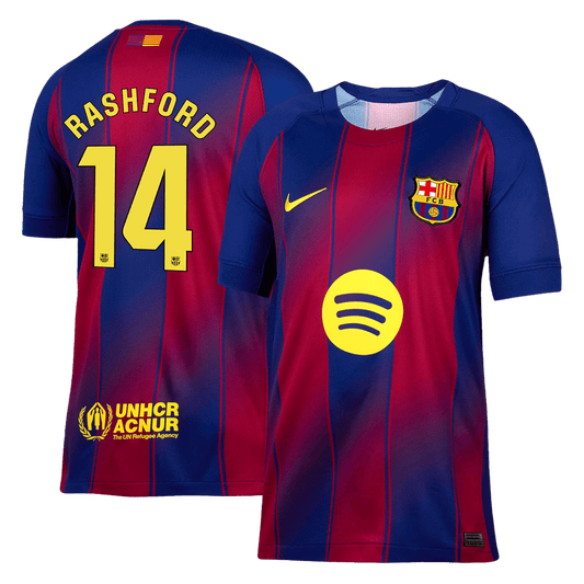 RASHFORD #14 Εντός έδρας ποδοσφαιρική φανέλα της Μπαρτσελόνα 2025/26