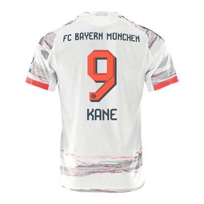 Αυθεντική φανέλα KANE #9 Μπάγερν Μονάχου εκτός έδρας ποδοσφαίρου 2025/26 Λευκή