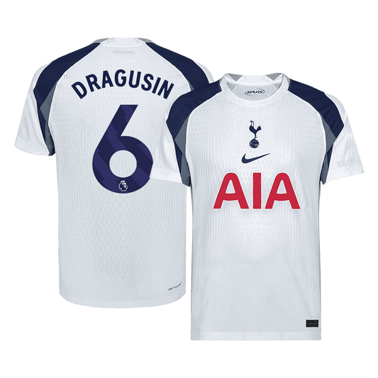 Tottenham Hotspur DRAGUSIN #6 Εντός Έδρας Αυθεντική Φανέλα Ποδοσφαίρου 2025/26
