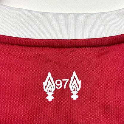 M.SALAH #11 Liverpool Home Soccer Jersey 2025/26
