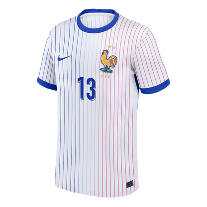 KANTE #13 France Away Soccer Jersey Euro 2024