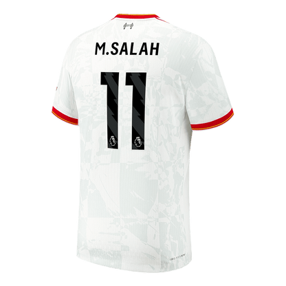 Αυθεντική ποδοσφαιρική φανέλα M.SALAH #11 Liverpool Third Away Shirt 2024/25