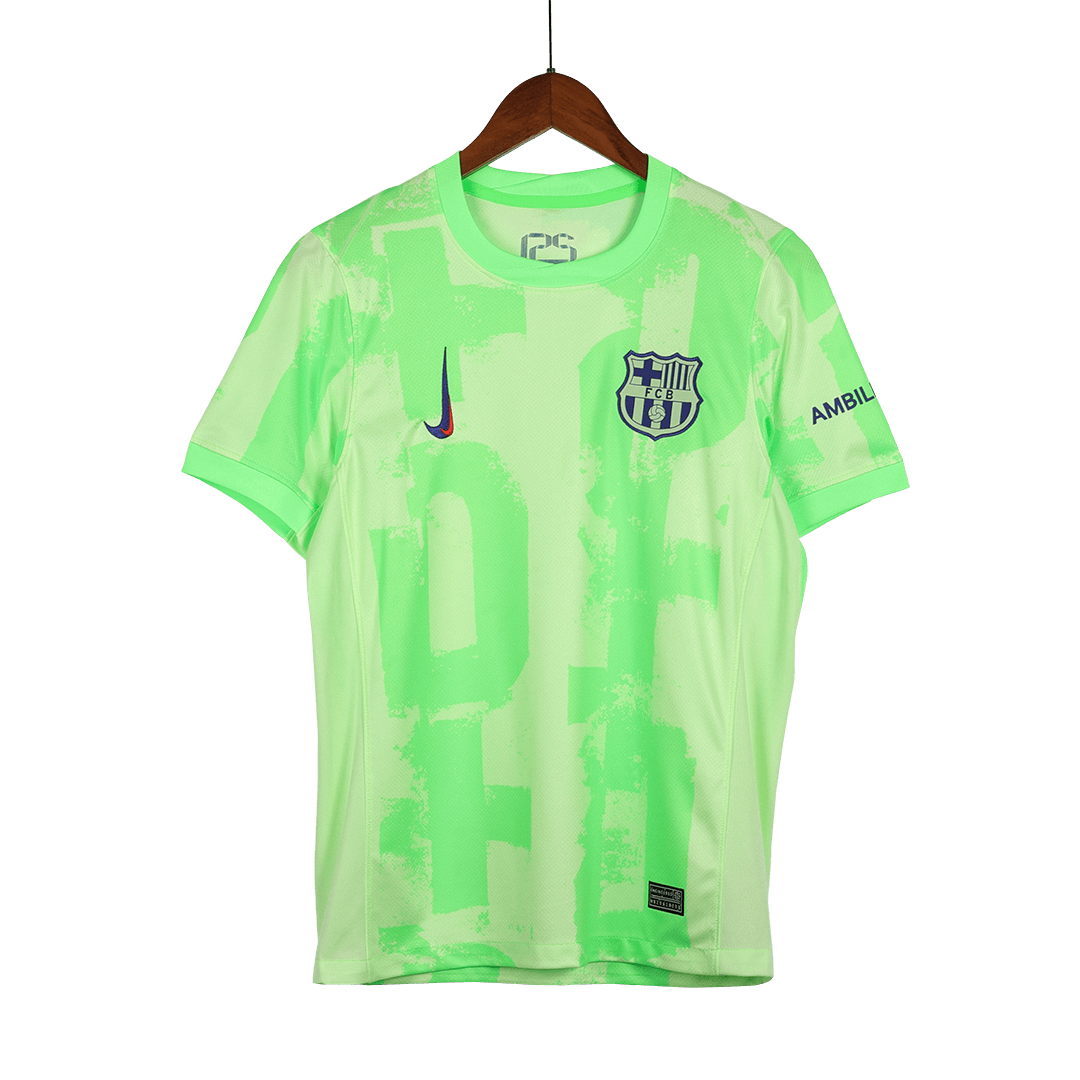 LAMINE YAMAL #19 Barcelona Third Away Soccer Jersey 2024/25 - UCL