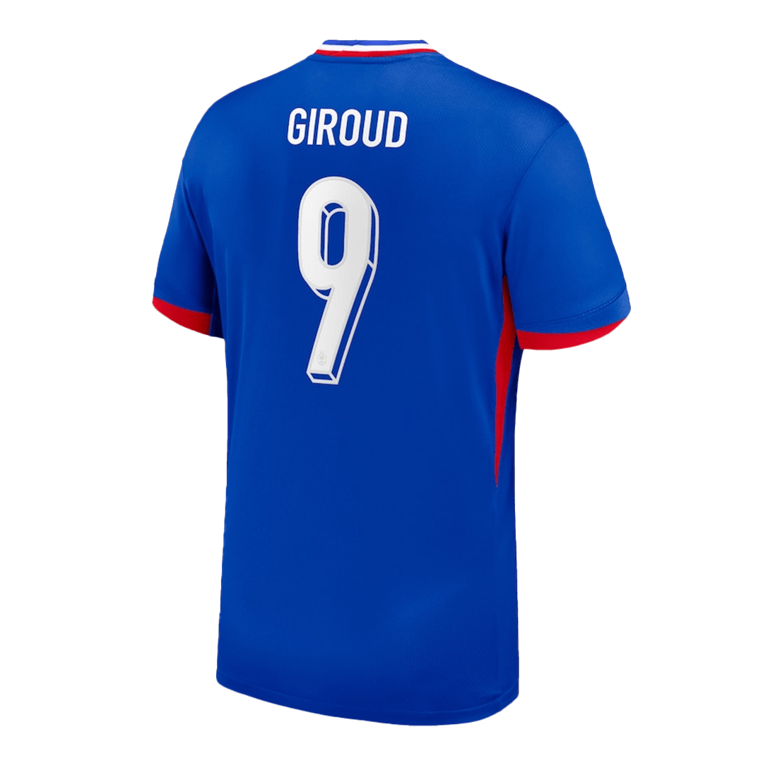 GIROUD #9 Εντός Έδρας Προσαρμοσμένη Φανέλα Ποδοσφαίρου Γαλλίας 2024