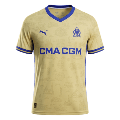 Marseille Fourth Away Soccer Jersey 2025/26