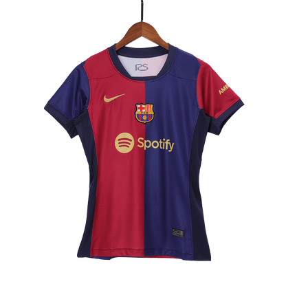 Gift-Women's Barcelona Home Soccer Jersey shirt 2024/25