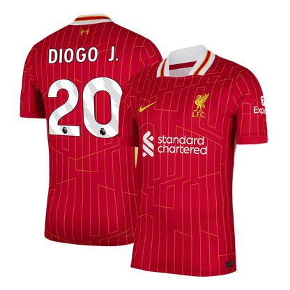 DIOGO J. #20 Αυθεντική Φανέλα Ποδοσφαίρου Liverpool 2024/25 Κόκκινη