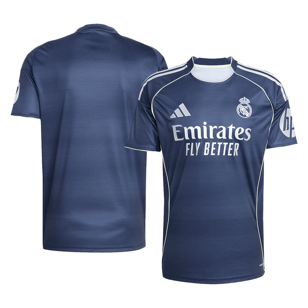 $8.9 Real Madrid Soccer Jersey Away Custom Shirt 2025/26