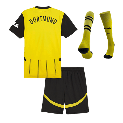 Παιδικές εμφανίσεις Borussia Dortmund Custom Home για το ποδόσφαιρο 2024/25